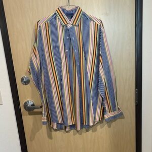 Polo Ralph Lauren Vibrant Striped Button Down Shirt